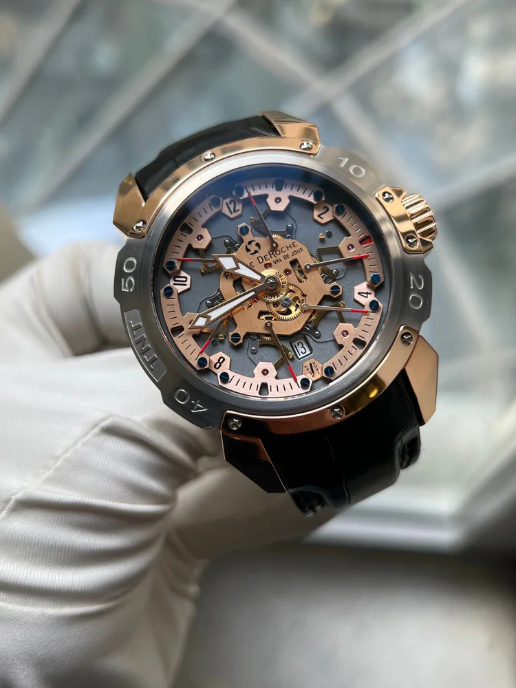Pierre DeRoche TNT ROYAL RETRO GOLD Limited Edition Box+Papers 2010